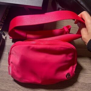 Lululemon Vibrant Pink Crossbody Bag